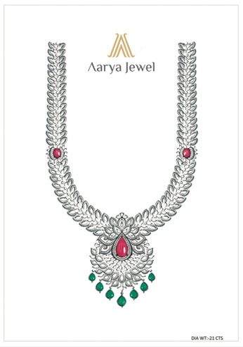 Always together Necklace - Aarya Jewels